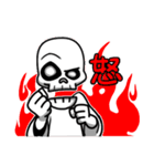 skull＆girl（個別スタンプ：23）