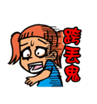 skull＆girl（個別スタンプ：24）