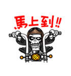 skull＆girl（個別スタンプ：25）