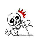 skull＆girl（個別スタンプ：34）