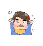 まゆげのリッキーくん（個別スタンプ：2）
