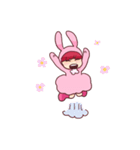 うさぎのみさきちゃん（個別スタンプ：4）