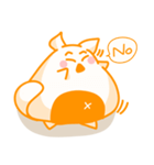 Yellow Onigiri-Cat（個別スタンプ：5）