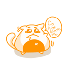 Yellow Onigiri-Cat（個別スタンプ：8）