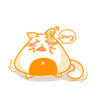 Yellow Onigiri-Cat（個別スタンプ：13）