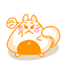 Yellow Onigiri-Cat（個別スタンプ：18）