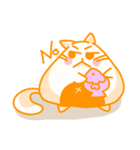 Yellow Onigiri-Cat（個別スタンプ：28）