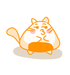 Yellow Onigiri-Cat（個別スタンプ：29）