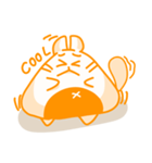 Yellow Onigiri-Cat（個別スタンプ：31）