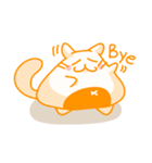 Yellow Onigiri-Cat（個別スタンプ：39）