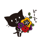 黒猫モンロヲ スペシャル記念バージョン（個別スタンプ：15）