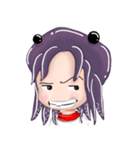 J-pus chibi facial expressions（個別スタンプ：34）