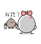 Black and white chicken（個別スタンプ：2）