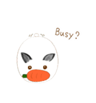 cute machi rabbit（個別スタンプ：25）