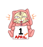 CatRabbit ; April Fools（個別スタンプ：2）