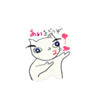 まゆ毛ネコをおうちで飼ってね（個別スタンプ：18）