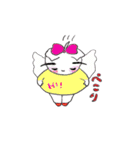 まゆ毛ネコをおうちで飼ってね（個別スタンプ：24）