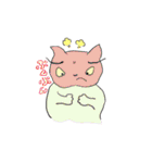 まゆ毛ネコをおうちで飼ってね（個別スタンプ：28）