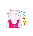 まゆ毛ネコをおうちで飼ってね（個別スタンプ：29）