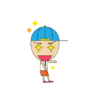 man wearing hat（個別スタンプ：2）