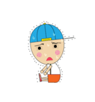 man wearing hat（個別スタンプ：4）