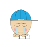 man wearing hat（個別スタンプ：10）