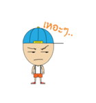 man wearing hat（個別スタンプ：12）