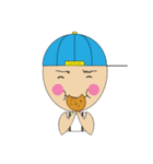 man wearing hat（個別スタンプ：26）