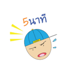 man wearing hat（個別スタンプ：28）