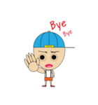 man wearing hat（個別スタンプ：30）