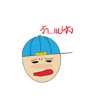 man wearing hat（個別スタンプ：36）