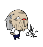 Two light grandpa（個別スタンプ：10）