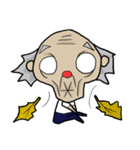 Two light grandpa（個別スタンプ：34）