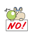 シンプルめなアニマルスタンプ（個別スタンプ：5）