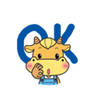 Younger cow（個別スタンプ：3）