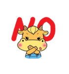 Younger cow（個別スタンプ：4）