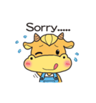 Younger cow（個別スタンプ：6）