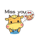 Younger cow（個別スタンプ：25）
