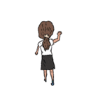 鮮やかな人々（個別スタンプ：19）