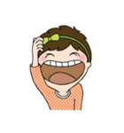 Aim Happy（個別スタンプ：40）
