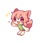 もふ子ちゃん（個別スタンプ：1）