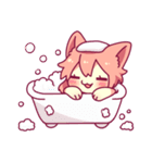 もふ子ちゃん（個別スタンプ：12）
