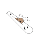 ふきだしと一緒。可愛い動物（個別スタンプ：3）