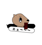 ふきだしと一緒。可愛い動物（個別スタンプ：23）
