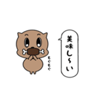 ふきだしと一緒。可愛い動物（個別スタンプ：39）