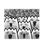 It is werewolf.（個別スタンプ：33）