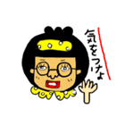 ドット好きの女の子たち（個別スタンプ：13）