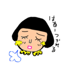 ドット好きの女の子たち（個別スタンプ：34）