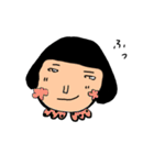 ドット好きの女の子たち（個別スタンプ：36）
