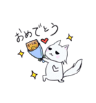 ねことうさぎのものがたり（個別スタンプ：2）